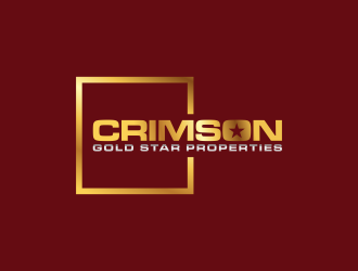 Crimson Gold Star Properties logo design by p0peye