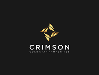 Crimson Gold Star Properties logo design by blackcane