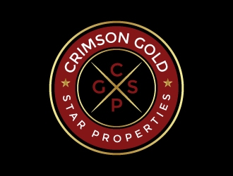 Crimson Gold Star Properties logo design by aryamaity