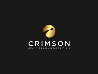 Crimson Gold Star Properties logo design by blackcane