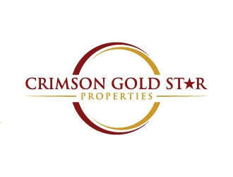 Crimson Gold Star Properties logo design by Creativeminds