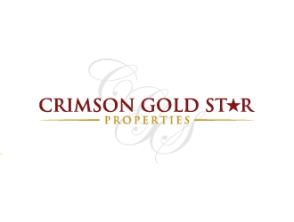 Crimson Gold Star Properties logo design by Creativeminds