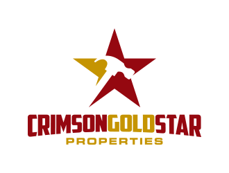 Crimson Gold Star Properties logo design by lexipej