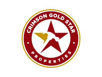 Crimson Gold Star Properties logo design by lexipej