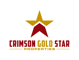 Crimson Gold Star Properties logo design by lexipej