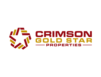 Crimson Gold Star Properties logo design by lexipej