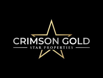 Crimson Gold Star Properties logo design by Devian