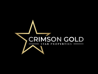 Crimson Gold Star Properties logo design by Devian