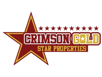 Crimson Gold Star Properties logo design by uttam