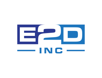 E2D, Inc. logo design by p0peye