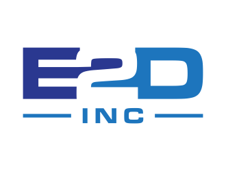 E2D, Inc. logo design by p0peye