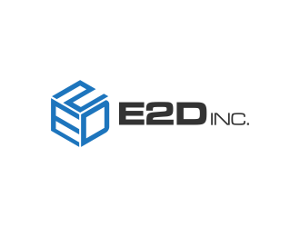 E2D, Inc. logo design by pel4ngi