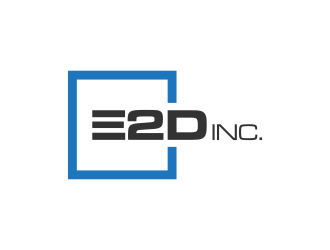 E2D, Inc. logo design by pel4ngi