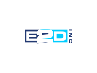 E2D, Inc. logo design by bricton