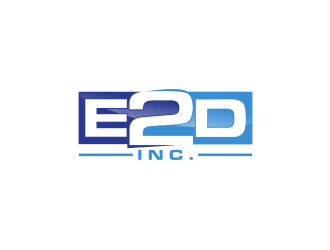 E2D, Inc. logo design by bricton