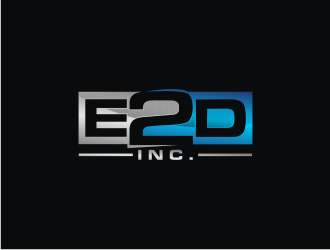 E2D, Inc. logo design by bricton