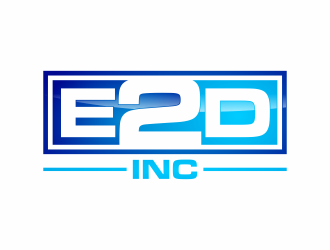 E2D, Inc. logo design by hidro