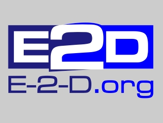 E2D, Inc. logo design by aura