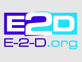 E2D, Inc. logo design by aura