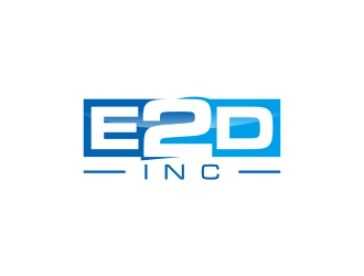 E2D, Inc. logo design by salis17