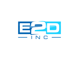 E2D, Inc. logo design by salis17