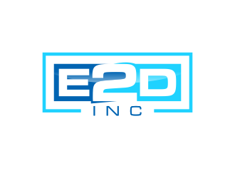 E2D, Inc. logo design by salis17