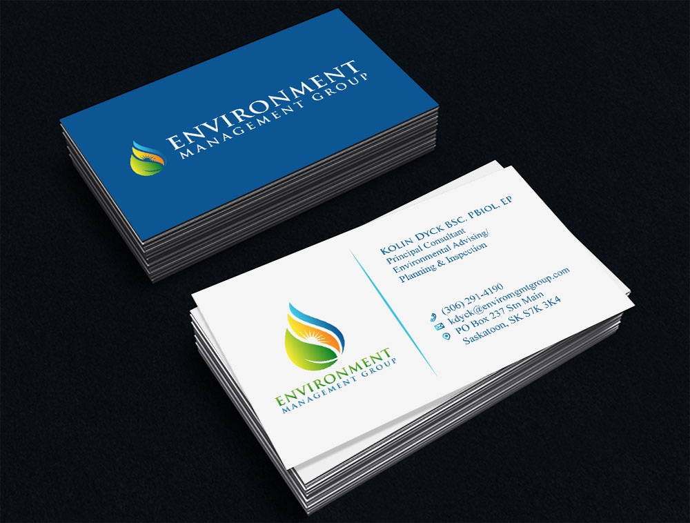 Environment Management Group logo design by SOLARFLARE