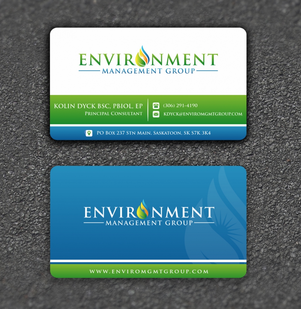 Environment Management Group logo design by ManishKoli