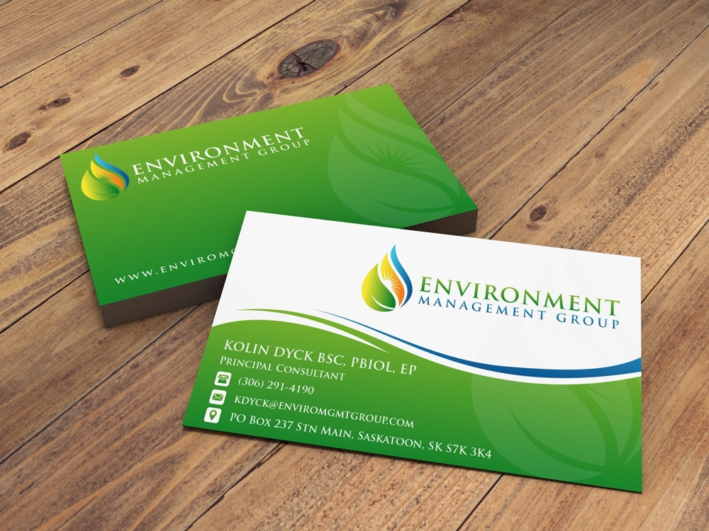 Environment Management Group logo design by ManishKoli