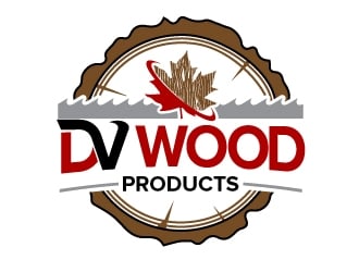 DV Wood Products logo design by jaize