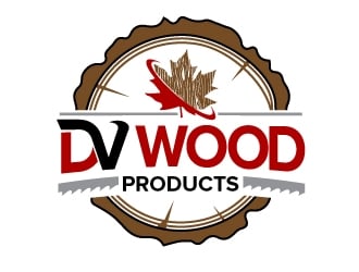 DV Wood Products logo design by jaize