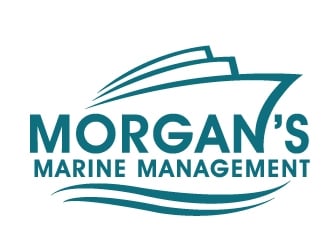 Morgan’s Marine Management  logo design by PMG