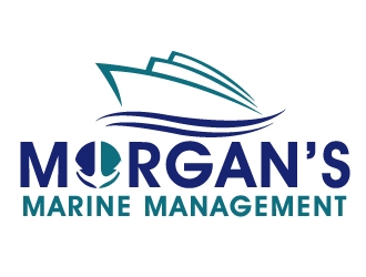 Morgan’s Marine Management  logo design by PMG