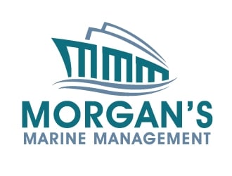 Morgan’s Marine Management  logo design by PMG