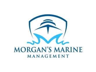 Morgan’s Marine Management  logo design by Mbezz