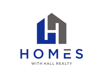 Homes with Hall Realty logo design by asyqh