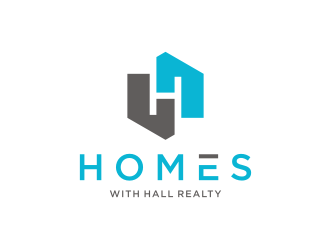 Homes with Hall Realty logo design by asyqh