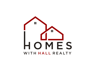 Homes with Hall Realty logo design by clayjensen