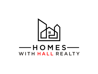 Homes with Hall Realty logo design by clayjensen