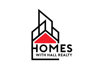 Homes with Hall Realty logo design by serprimero