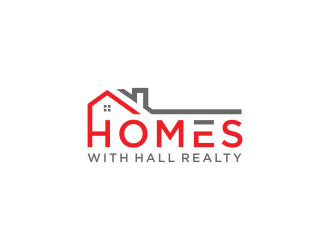 Homes with Hall Realty logo design by checx