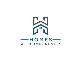 Homes with Hall Realty logo design by clayjensen