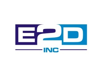 E2D, Inc. logo design by sabyan