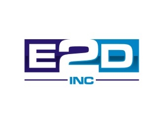 E2D, Inc. logo design by sabyan