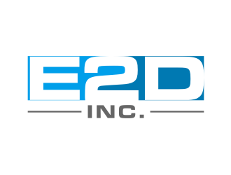 E2D, Inc. logo design by logitec