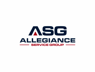 Allegiance Service Group logo design by ammad