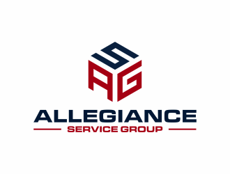 Allegiance Service Group logo design by ammad