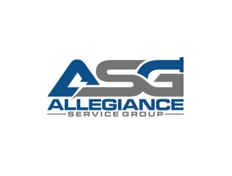 Allegiance Service Group logo design by agil