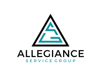 Allegiance Service Group logo design by BlessedArt