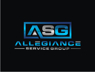 Allegiance Service Group logo design by bricton